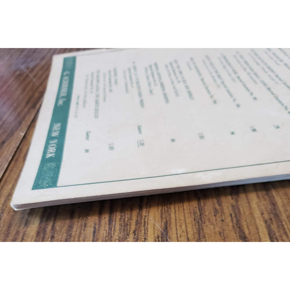 J.S. Bach Choral Works Songbook G Schirmer New York Mass B Minor - Picture 3 of 9